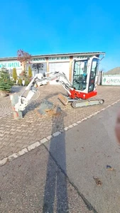 Takeuchi tb 325 R Minibagger mit 3 Schaufeln im neuwertigen Zustand - Bild 1 von 21