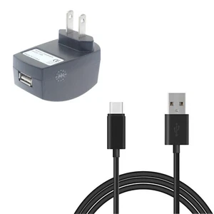 Home Charger 6ft Long USB-C Cable Wall Power Adapter Type-C Wire for Cell Phones - Picture 1 of 5