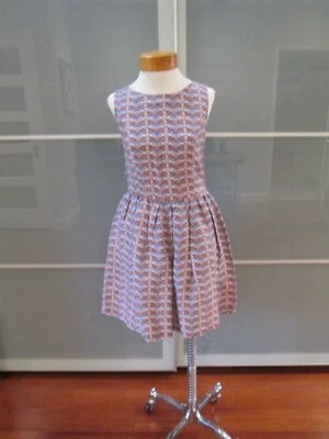 Vestido Joie Fit & Flare mezcla lino/seda talla S Foto 1 de 4