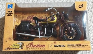 New Ray Toys 1:12 Scale DieCast Toy Replica Indian Sport Scout 1934 22 - Picture 1 of 8
