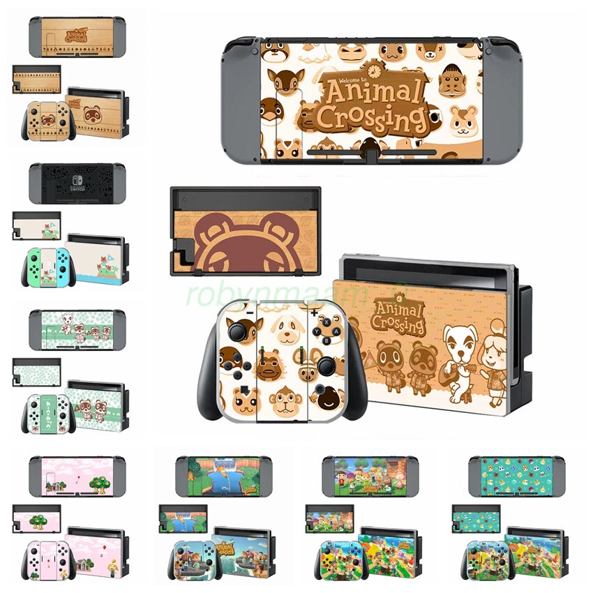 Animal Crossing Series Theme Sticker Decal For Nintendo Switch Joy Con Dock AU - image 1 of 1