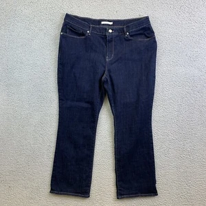 Levi's Womens Classic BootcutSz 34 Denim Blue Jeans Measures 36x28 - Picture 1 of 10