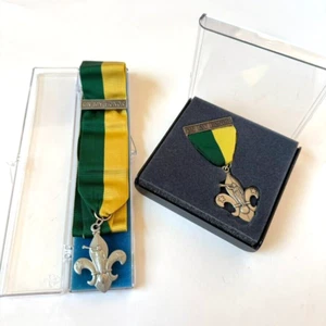 On My Honor Set LDS Religious Award Medal Pin Adult Ribbon BSA Boy Scout NEW - Picture 1 of 7