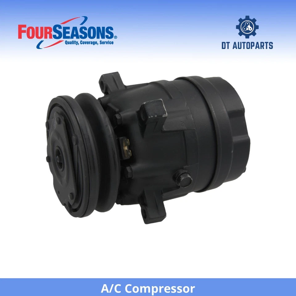 Compresor de aire acondicionado para Buick Somerset 1986-1987 2,5 L L4 4 estaciones Foto 1 de 4