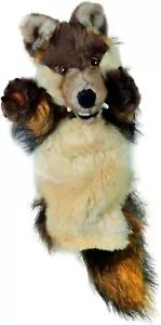 The Puppet Company Wolf Hand Puppet Soft Plush Toy 15 Inches Long - Picture 1 of 1