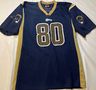 Vintage Youth 18/20 Isaac Bruce Los Angels Rams Logo Athletic Jersey #80 Size Xl