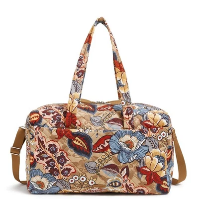 Bolso de Lona de Viaje Grande Vera Bradley Performance Twill, Belleza Botánica, Uno... Foto 1 de 4