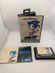 Sonic the Hedgehog Mega Drive Boxed With Manual - Picture 1 of 7
