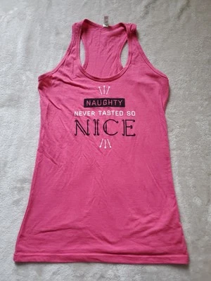 Camiseta sin mangas Tequila Rose para mujer grande rosa licor promoción merch espalda cruzada Foto 1 de 4