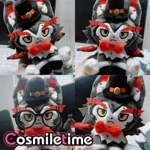 Hazbin Hotel Husk 10cm Plush Doll Stuffed Pillow Dress Up Toy Anime Gift Game YZ - Picture 1 of 3