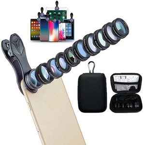 10 in 1 Universal Smartphone Lens Kit, Capture the World in a New Way - Photo 1 sur 9