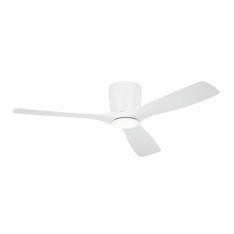 Matte White 54"Ceiling Fan from the Volos Collection - Image 1 of 1