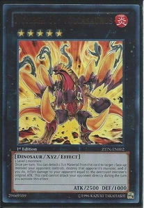 NUMMER 61: VOLCASAURUS ULTRA RARE ZTIN-DE002 NEAR MINT YUGIOH - Bild 1 von 1