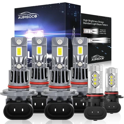 Faro LED luz antiniebla haz alto bajo Canbus para Lexus LS430 2001-2006 10000 K 6x Foto 1 de 4