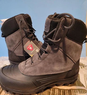 Timberland Hombres Snowblades WP Cálido Forrado Bota Gris Oscuro Gamuza Nuevo en Caja (Talla 10) Foto 1 de 4