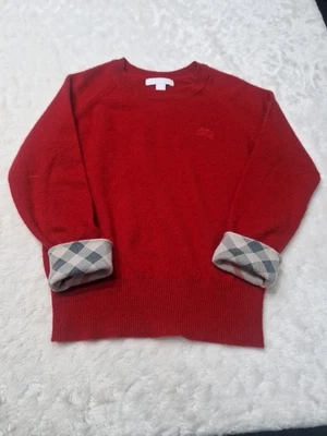 Burberry Childrens Boys Age 6yr Sweater Jumper Cashmere - Image 1 of 4