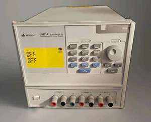 HP/Agilent/Keysight U8031A Triple Output DC Power Supply 0-30V, 6A / 5V, 3A - Picture 1 of 5