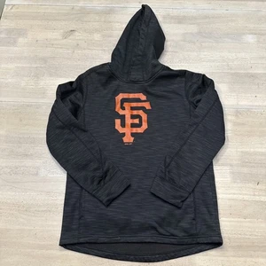 San Francisco Giants Hoodie Womens Large Black Sweatshirt MLB Baseball - Picture 1 of 6