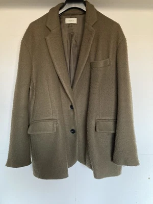 Vicolo Donna Oversize Blazed Completamente Foderato Oliva Taglia Unica - Immagine 1 di 4