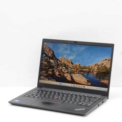 Lenovo ThinkPad E14 14 inch Laptop Intel i7 1165G7 16GB RAM 1TB SSD Win 11 Pro - Image 1 of 4