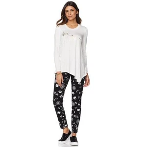 Love Twiggy Handkerchief Tee, White, XSmall - Picture 1 of 1