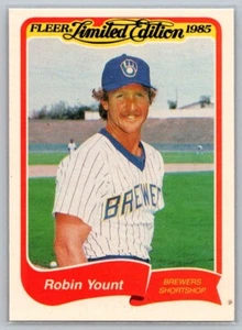 1985 Fleer Limited Edition Robin Yount #44 - Picture 1 of 2
