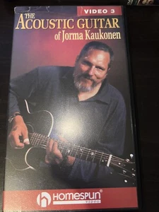 The Acoustic Guitar of Jorma Kaukonen Video 3 (1997, VHS) Homespun - Picture 1 of 5