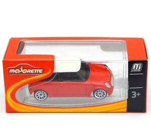 Mini Cooper One Red Majorette Metal Cars Series 294C 1:64 2012 3 inch Toy Car