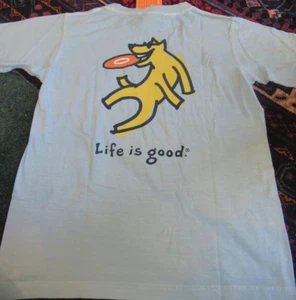 LIFE IS GOOD  S/S YOUTH TEE  JAKE "BOOGIE BOARD"- GRAPHIC ON BACK- YOUTH (L-12 ) - Picture 1 of 4