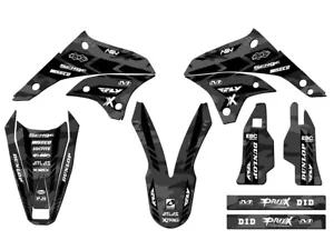 KLX 450 APACHE 2008-2018 gris Senge kit de gráficos compatible con Kawasaki - Imagen 1 de 10