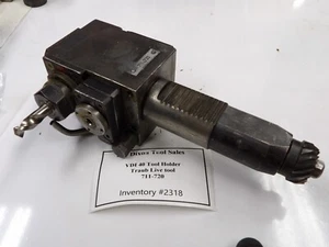 Traub VDI 40 Turm Live Werkzeug 711-720 Inv#2318 - Bild 1 von 1