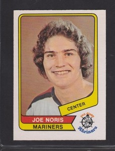 1976-77 OPC O PEE CHEE WHA  #46  JOE NORIS  RC  NRMT-MT   INV M1416