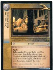 Lord Of The Rings CCG FotR Card 1.R81 Questions That Need Answering