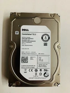 Dell Constellation ES.3 2TB Hard Drive SATA 6Gbps 7.2k 3.5" ST2000NM0033 HDD - Picture 1 of 4