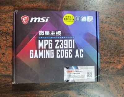 NEW MSI MPG Z390I GAMING EDGE AC DDR4 LGA1151 Intel Z390 USB3.1 Motherboard - Image 1 of 4