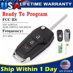 REPLACEMENT FOR 2015-2019 FORD F150 F250 F350 KEYLESS REMOTE KEY FOB N5F-A08TAA - Picture 1 of 12
