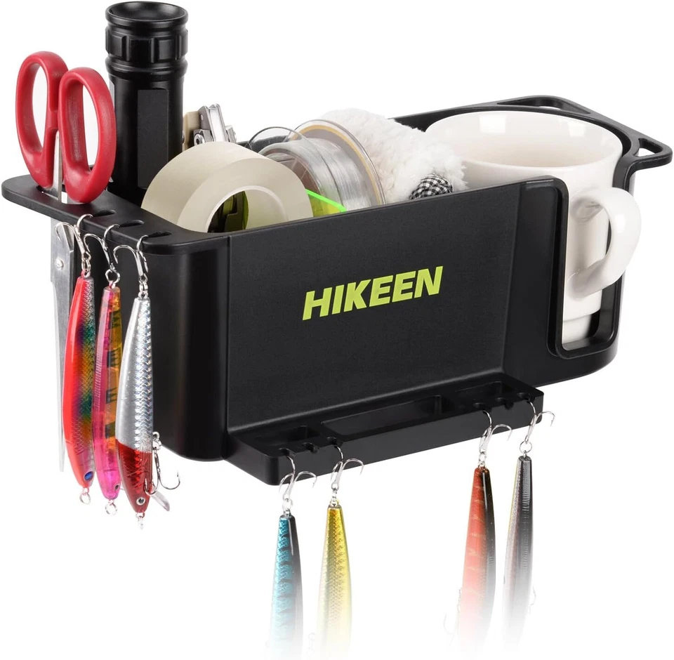 HIKEEN Boat Caddy Organizer, Multifunctional Boat Cup Holder Boat Storage Organizer