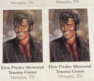 Seltene (3) 1983 BRIEFMARKENlvis Presley Memorial Trauma Center Blätter (25 pro Blatt) - Bild 1 von 3
