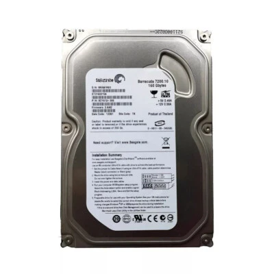 compatible Seagate Barracuda 160GB ST3160215A 7200RPM IDE PATA 3.5" HDD Hard - Image 1 of 3