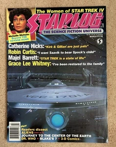 vintage Starlog #116 March 1987 Women Of Star Trek Dr Who - Picture 1 of 6