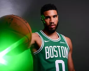 Jayson Tatum Media Day Shoot Boston Celtics 8x10 NBA Basketball Photo - Picture 1 of 1