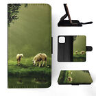 Flip Case For Apple Iphone|cute Lamb Sheep Goat In The Wild
