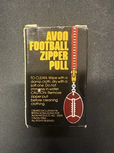 AVON ~ FUSSBALL ZIPPER PULL ~ MIT THERMOMETER - NEU von 1984 - Bild 1 von 4