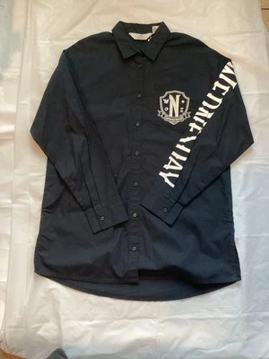 Wednesday Girls Shirt Size 16 - Image 1 of 4