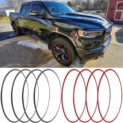 Protectores de llanta de aluminio para Dodge Ram 1500 2500 4 piezas Foto 1 de 4