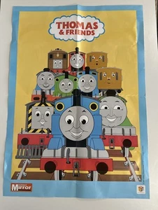 Thomas The Tank Engine & Friends Poster 23" x 16.5" Sunday Mirror 2007 PROMO - Picture 1 of 6