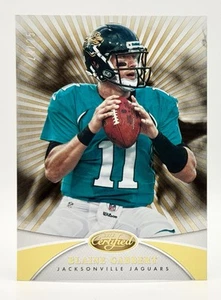 2013 Certified Platinum Gold #29 Blaine Gabbert 24/25 Jacksonville Jaguars - Picture 1 of 2