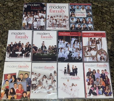 MODERN FAMILY COMPLETE SERIES Season 1+2+3+4+5+6+7+8+9+10+11 New & Sealed  DVD - image 1 of 3