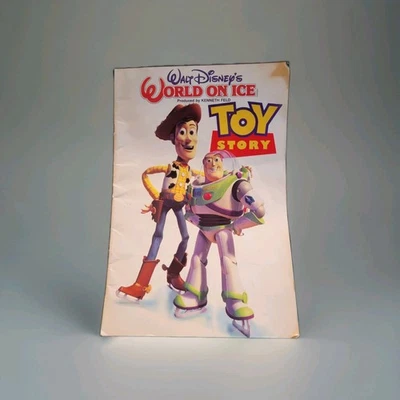 Walt Disney’s World on Ice 1996 Toy Story programa de libros de recuerdo/patinaje sobre hielo Foto 1 de 4