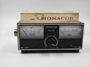 Monacor FSI-527 Power SWR Meter - Untested, Used, No Accessories - Zdjęcie 1 z 7
